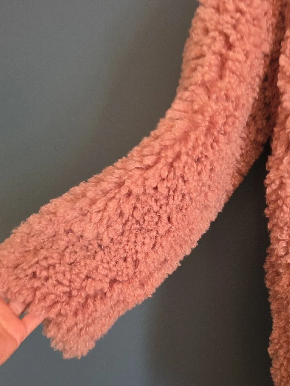 Women's Rose Teddy Coat